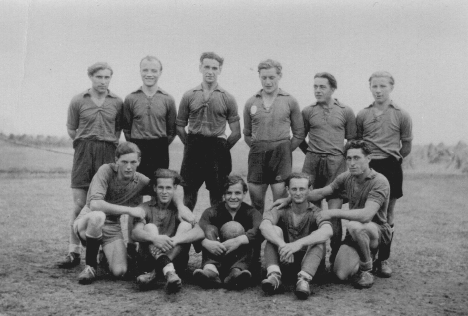 Eine der ersten Mannschaften des FSV Amberg