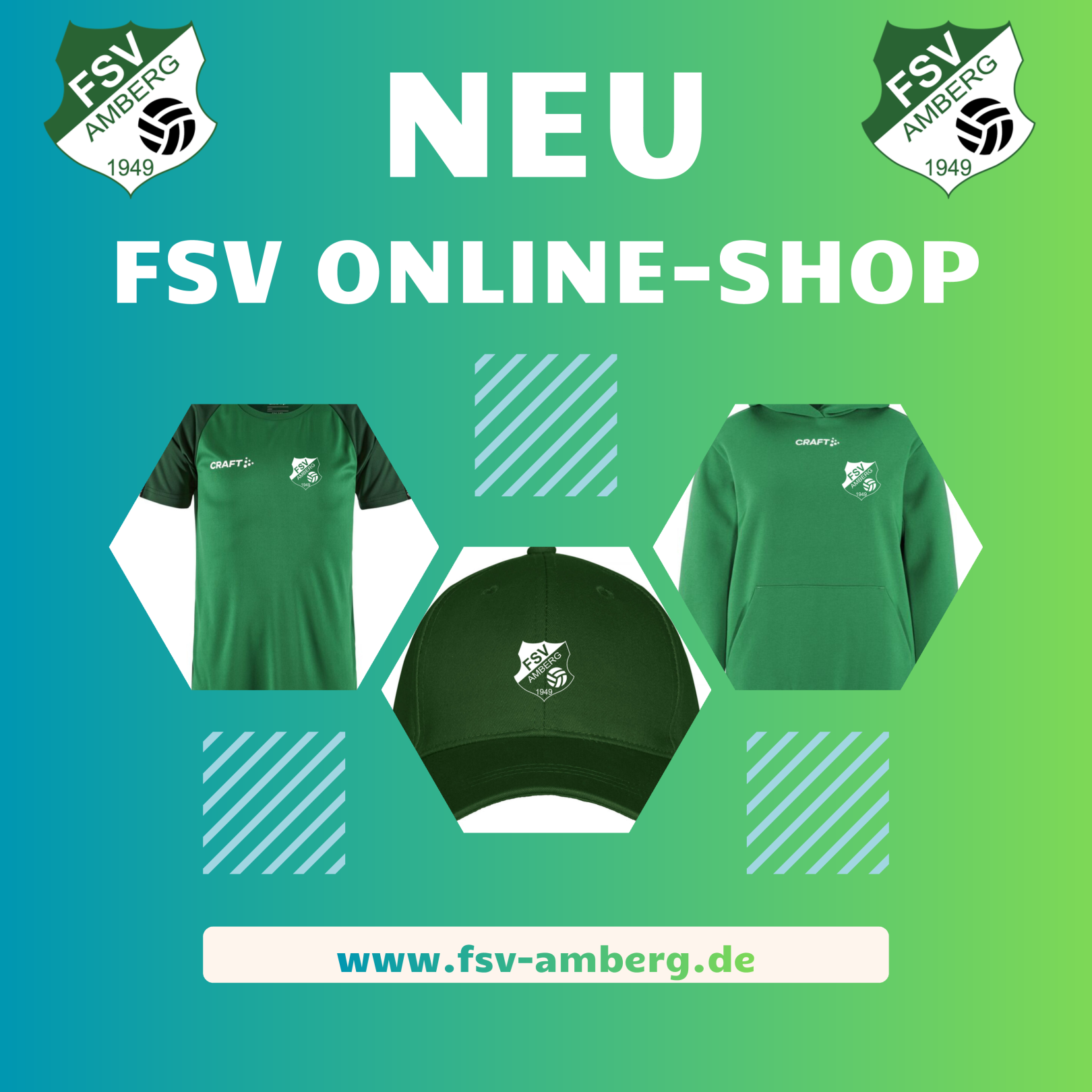 Unser neuer Fanshop ist online! 🎉